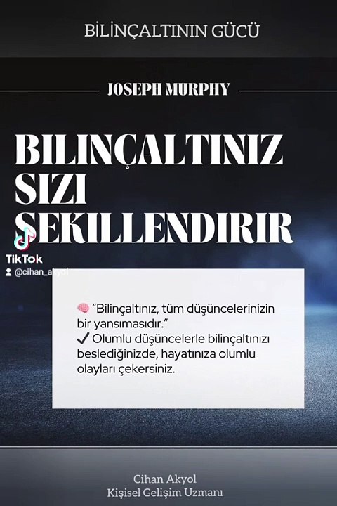 Bilinçaltının Gücü...🎯