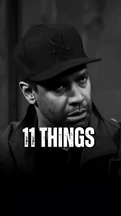 11 Things People Learn Too Late In Life 🌿❤️ Denzel Washington Motivational Quotes #motivation