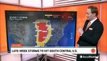 Severe storm threats on the way from the Plains to the Midwest