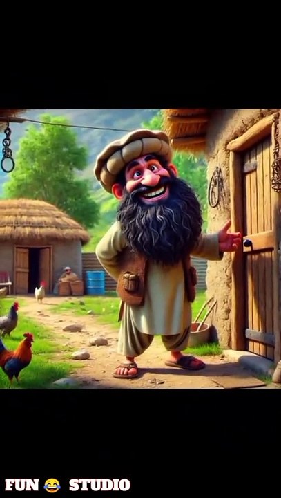 ایک فقیر گھر کے باہر دستک دے رہا تھا##3d #anim #3d #foryou #anim