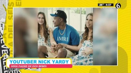 Youtuber anuncia que será padre de dos bebés, uno con su novia y otro con su suegra