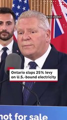 President Donald Trump's tariffs on Canadian goods.