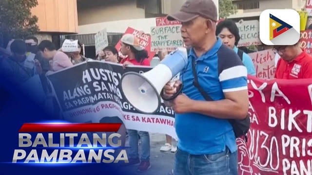 Ilang grupo sa Cebu City, nag-rally bilang suporta sa pag-aresto kay dating Pres. Duterte