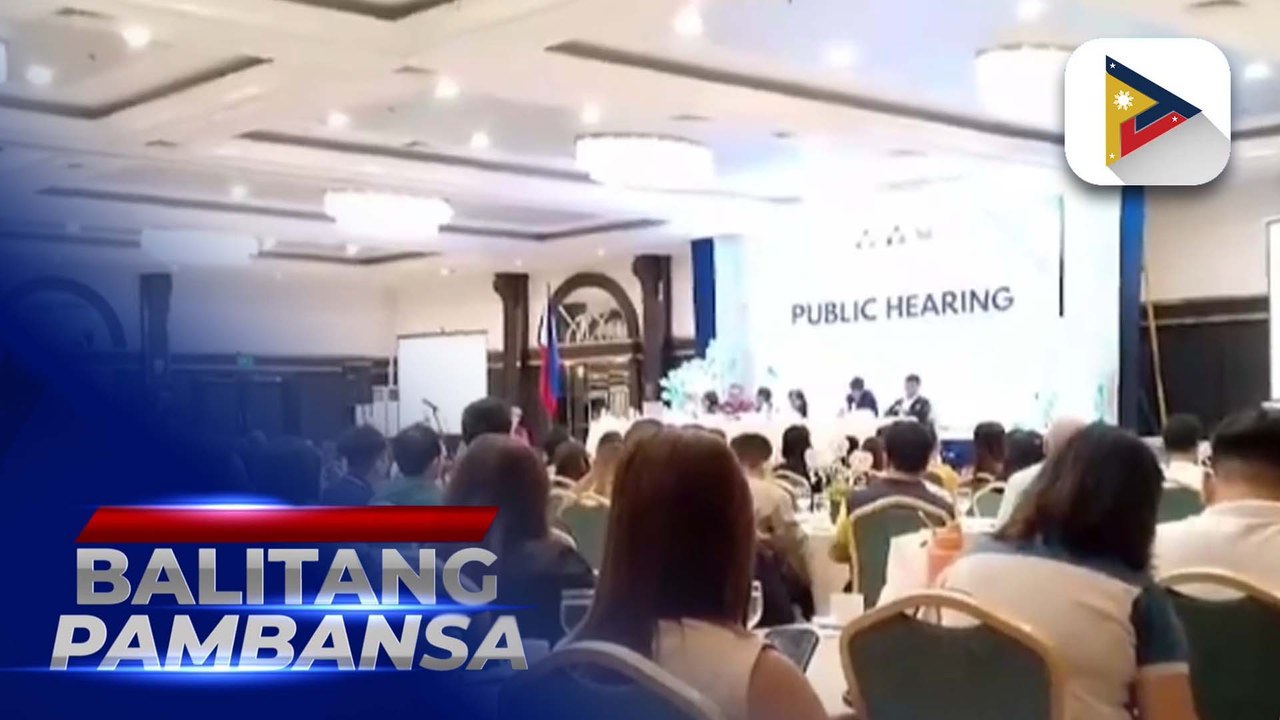 Public hearing para sa hiling na taas-sahod ng mga minimum wage earner sa Bicol Region, natapos na