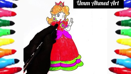 Join me Drawing Disney Princess Golden Hair Make In My Style\  Golden Hair Princess Painting