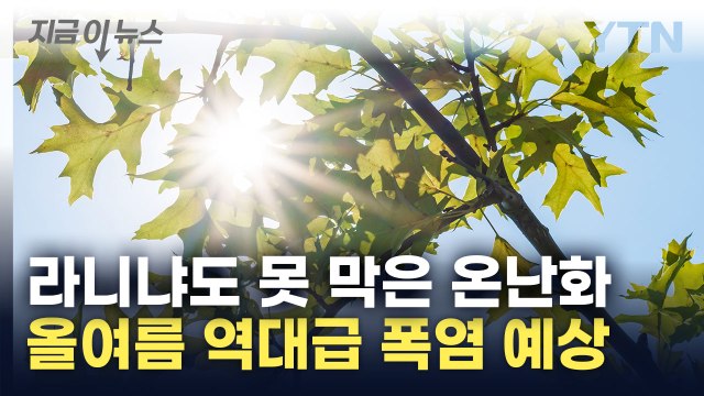 잠깐 왔다 사라지는 '라니냐'...올 여름도 역대급 폭염 오나 [지금이뉴스] / YTN