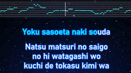Karaoke♬ Watagashi - back number 【No Guide Melody】 Instrumental, Lyric Romanized