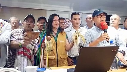Paro arrocero finaliza tras acuerdo con el Gobierno
