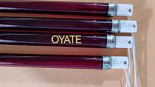 346mm 240v 1500w Ruby Jacketed Infrared Quartz Heat Tube Infared Quartz Heating Elements
