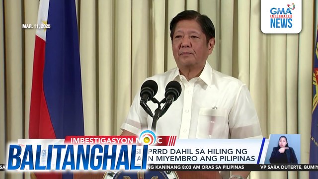 PBBM sa pag-aresto kay FPRRD - We followed all the legal procedures | Balitanghali