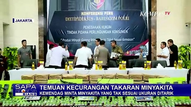 Bareskrim Ungkap Temuan Kecurangan Takaran Minyakita, Modus Penurunan Isian Kemasan!