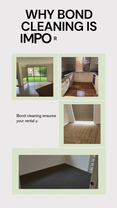 Why Bond Cleaning Is Important