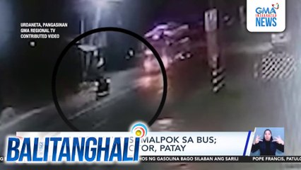 Motorsiklo, sumalpok sa bus; 2 sakay ng motor, patay | Balitanghali