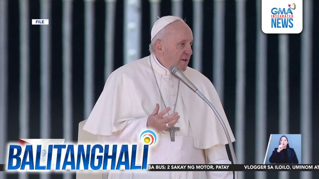 Vatican - Pope Francis, patuloy ang pagganda ng kondisyon habang nagpapagaling sa double pneumonia | Balitanghali