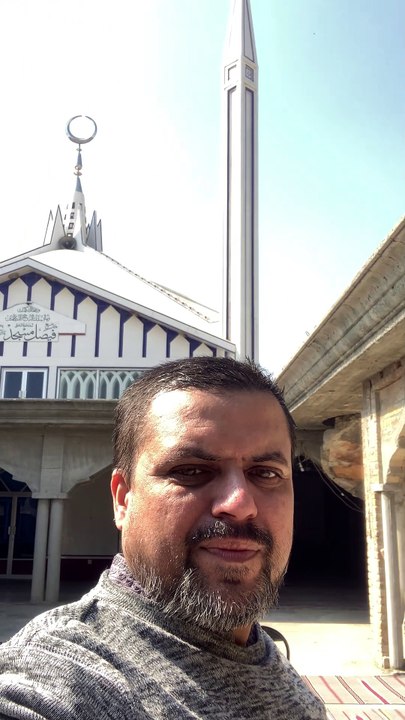 At Faisal Masjid Replica