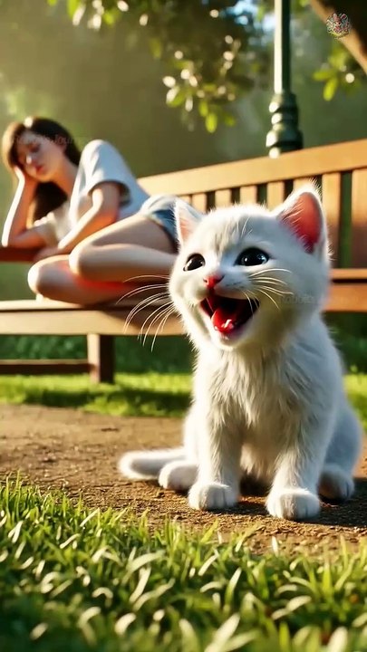 Rabbit and cat friends save baby who fell into a drain 🐰 #RabbitRescue #CuteAnimals #AnimalRescue-701