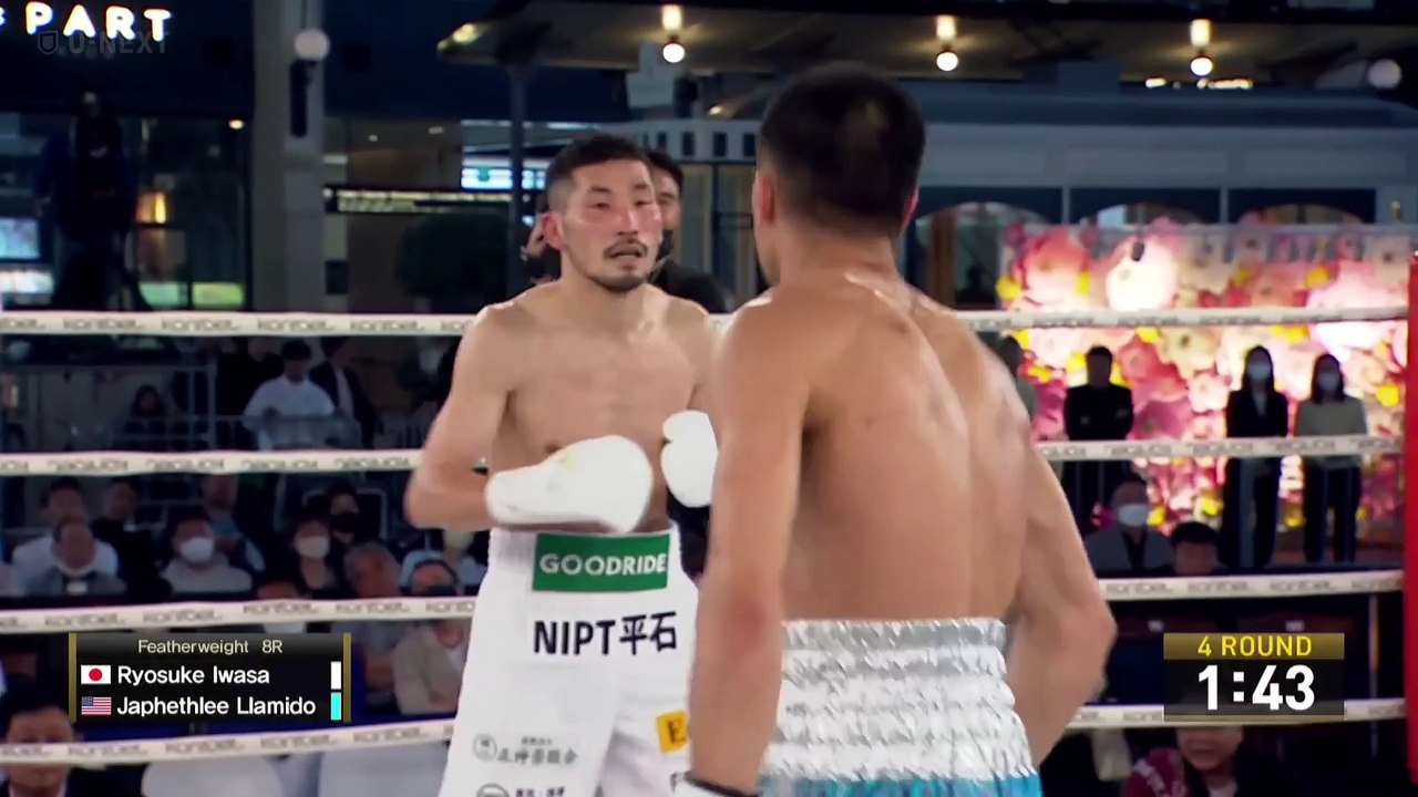 Ryosuke Iwasa vs Japhethlee Llamido (15-04-2023) Full Fight
