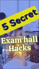 🔥 Exam Hall Hacks! 5 Secret Tips to Score FULL Marks in Last Minutes #ExamTips #BoardExam #exam