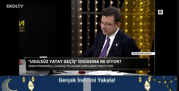 İmamoğlu ve Candaş Tolga Işık arasında diploma diyaloğu