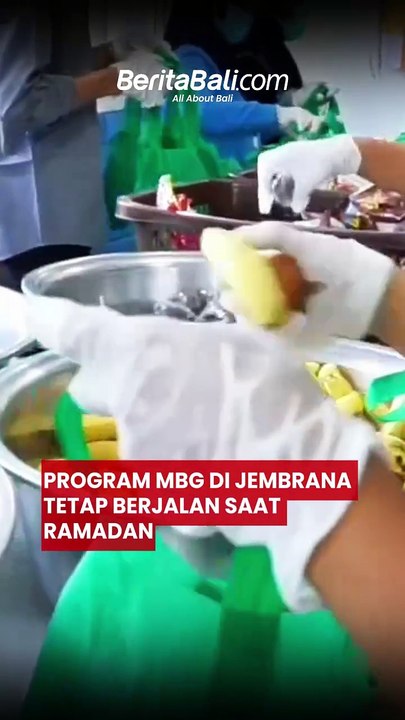 Program MBG di Jembrana Tetap Berjalan Saat Ramadan