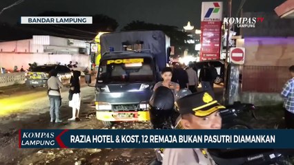 Polisi Razia Hotel & Kos, 12 Remaja Bukan Suami Istri Diamankan