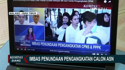 Penundaan Pengangkatan CASN, Guru di Malang Terpaksa Menganggur 7 Bulan