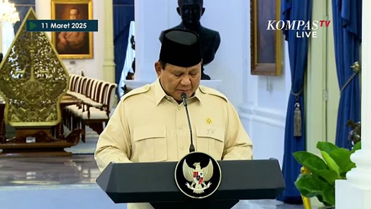 Kala Presiden Prabowo Diingatkan Menkeu Sri Mulyani Umumkan Besaran Tukin ASN Jelang Lebaran