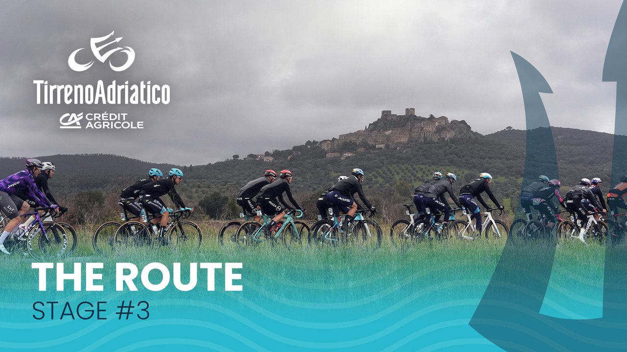 Tirreno Adriatico 2025 | Stage 3: The Route