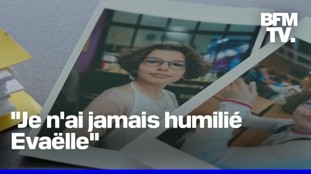 Suicide d'Evaëlle: 18 mois de prison avec sursis requis contre l'enseignante jugée pour harcèlement moral