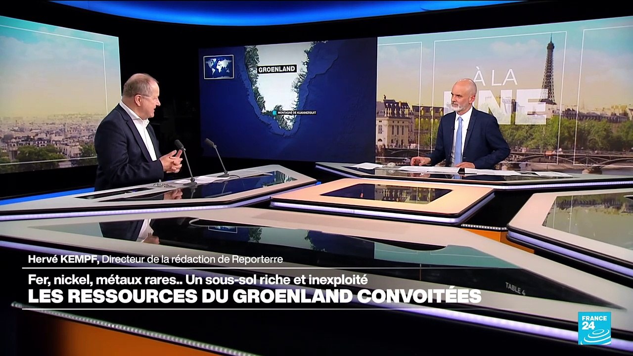 Hervé Kempf : "Les États-Unis ne sont pas les seuls à convoiter les terres rares du Groenland"