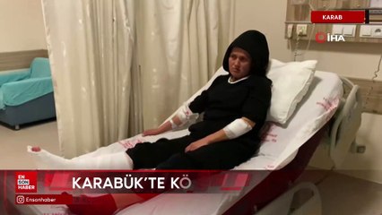 Karabük’te 3 köpeğin saldırısına uğrayan kadın yaralandı