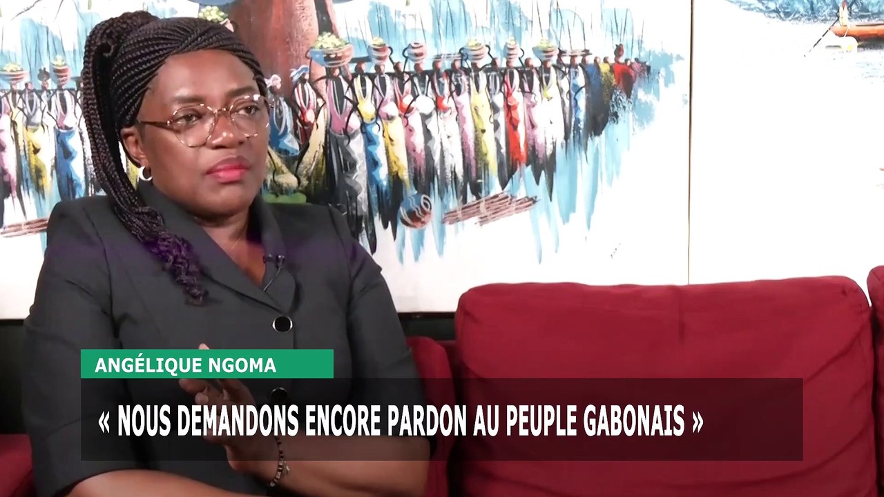[#Reportage] Angélique Ngoma : « Nous demandons encore pardon au peuple gabonais »