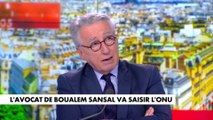 «A l’évidence, Boualem Sansal est tout seul», selon Vincent Hervouët