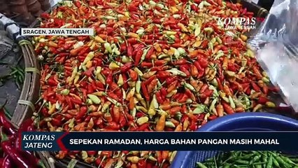 Sepekan Ramadan, Harga Bahan Pangan Masih Mahal
