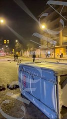 Así han vivido los vecinos de Salt la segunda noche de disturbios