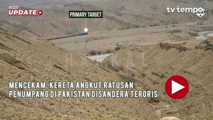 Mencekam, Kereta Angkut Ratusan Penumpang di Pakistan Disandera Teroris