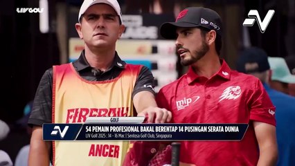 54 pemain profesional bakal berentap di 14 pusingan Liga LIV serata dunia