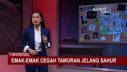 Viral! Tawuran di Jakarta Utara Dibubarkan Emak-emak | BORGOL