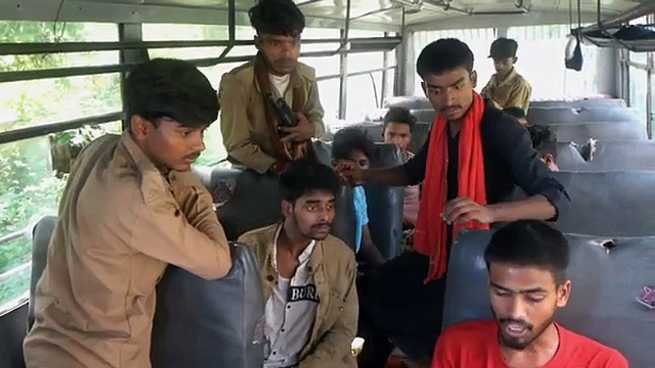 Dhamaal Movie Spoof - Bus Hijack Most Funny Scene _ Ritesh Deshmukh _ Babu Bhai Comedy Scenes _