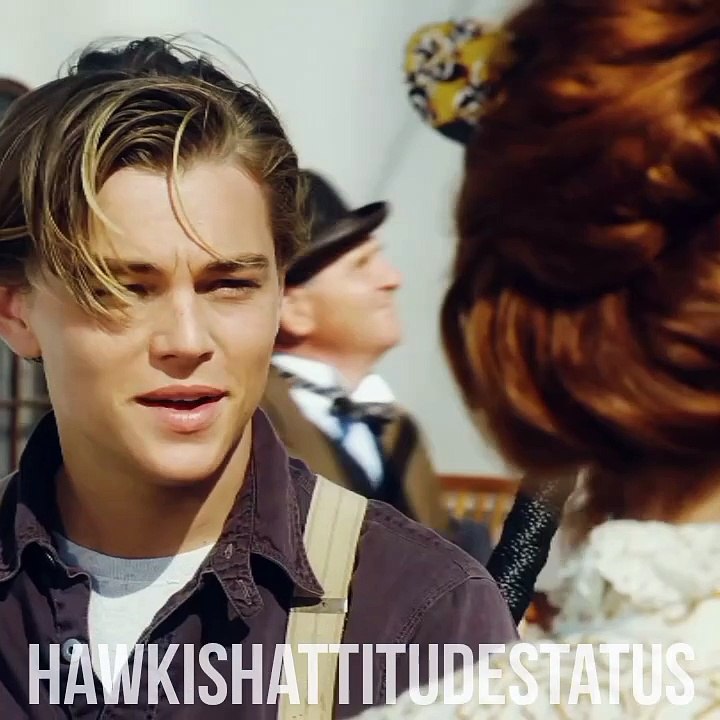 JACK MEET ROSE in Titanic | HD | Full Screen | 4K | WhatsApp status #foryou #fyp #viral #titanic #movie.