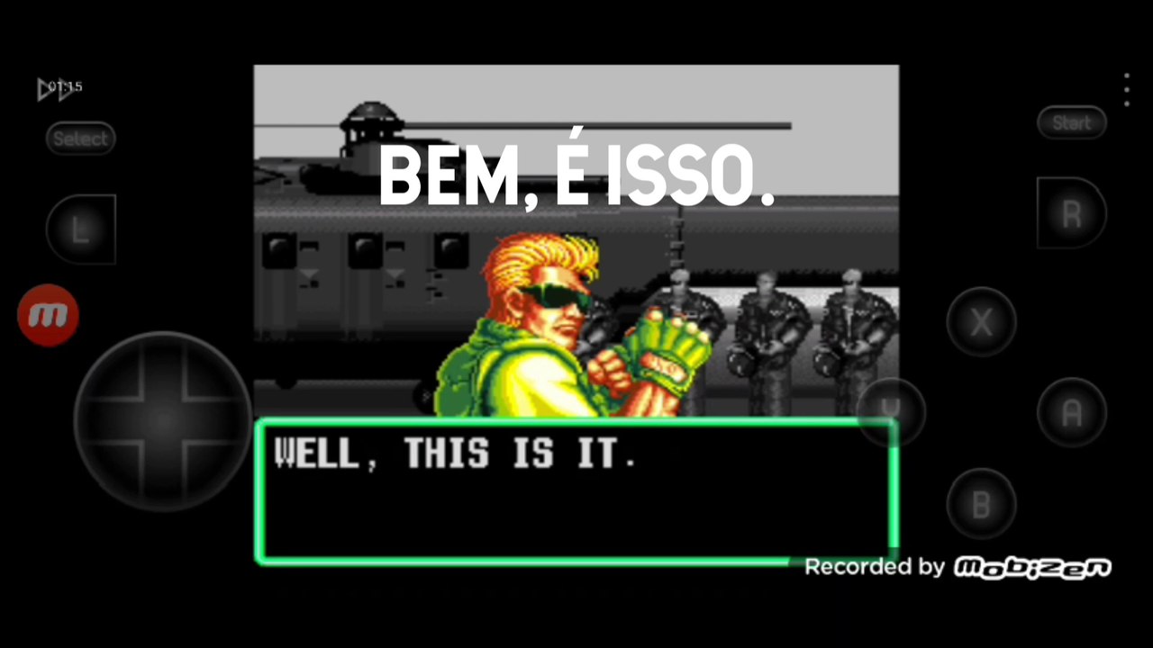 Art of Fighting Ryo Sakazaki vs John Crawley falas traduzidas para o português parte 1