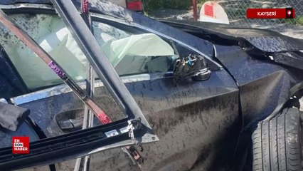 Kayseri'de aracını servise götürdü başına gelmeyen kalmadı