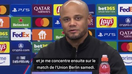 Bayern Munich - Kompany : “Je ne vais pas surfer sur la vague de hype”