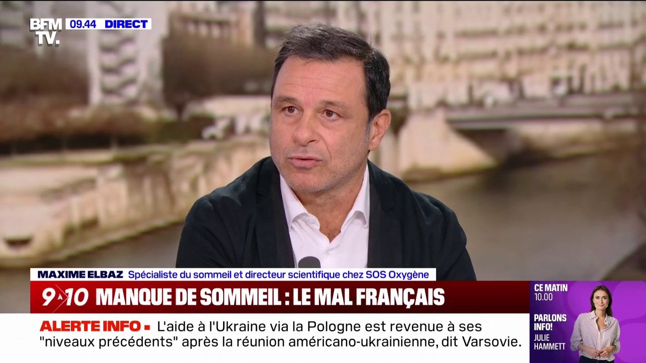 "Le sommeil des Français est très mauvais": À l'occasion de la journée du sommeil, l'Institut national du sommeil et de la vigilance alerte sur la somnolence et ses risques.