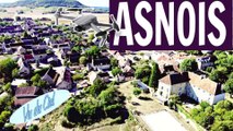 ASNOIS et son chateau vu du ciel (Nièvre - Bourgogne Franche-Comté) - VERSION GRATUITE
