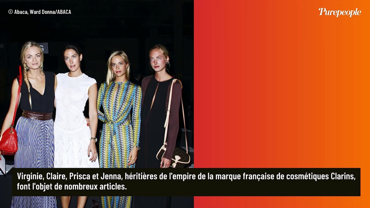 "On ne voit qu'elles" : Rencontrez les héritières de la fortune Clarins, Virginie, Claire et les jumelles Prisca et Jenna Courtin, petites-filles du fondateur