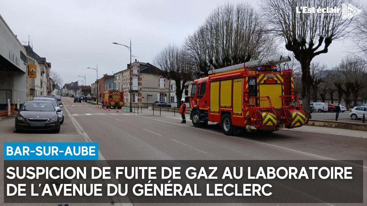 Suspicion de fuite de gaz ce mercredi matin à Bar-sur-Aube : un laboratoire évacué