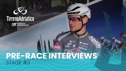Tirreno Adriatico 2025 | Stage 3: Pre-race interviews