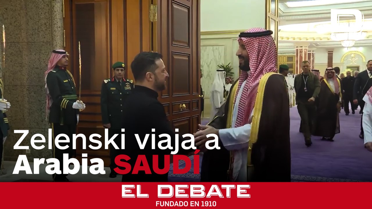 Zelenski mantiene un encuentro con representantes de Estados Unidos en Arabia Saudí