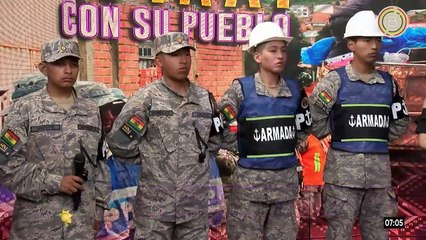 ¡Impactante! Descubre cómo las Fuerzas Armadas de Bolivia están arriesgando sus vidas para ayudar a las familias afectadas por el deslizamiento en Codavisa